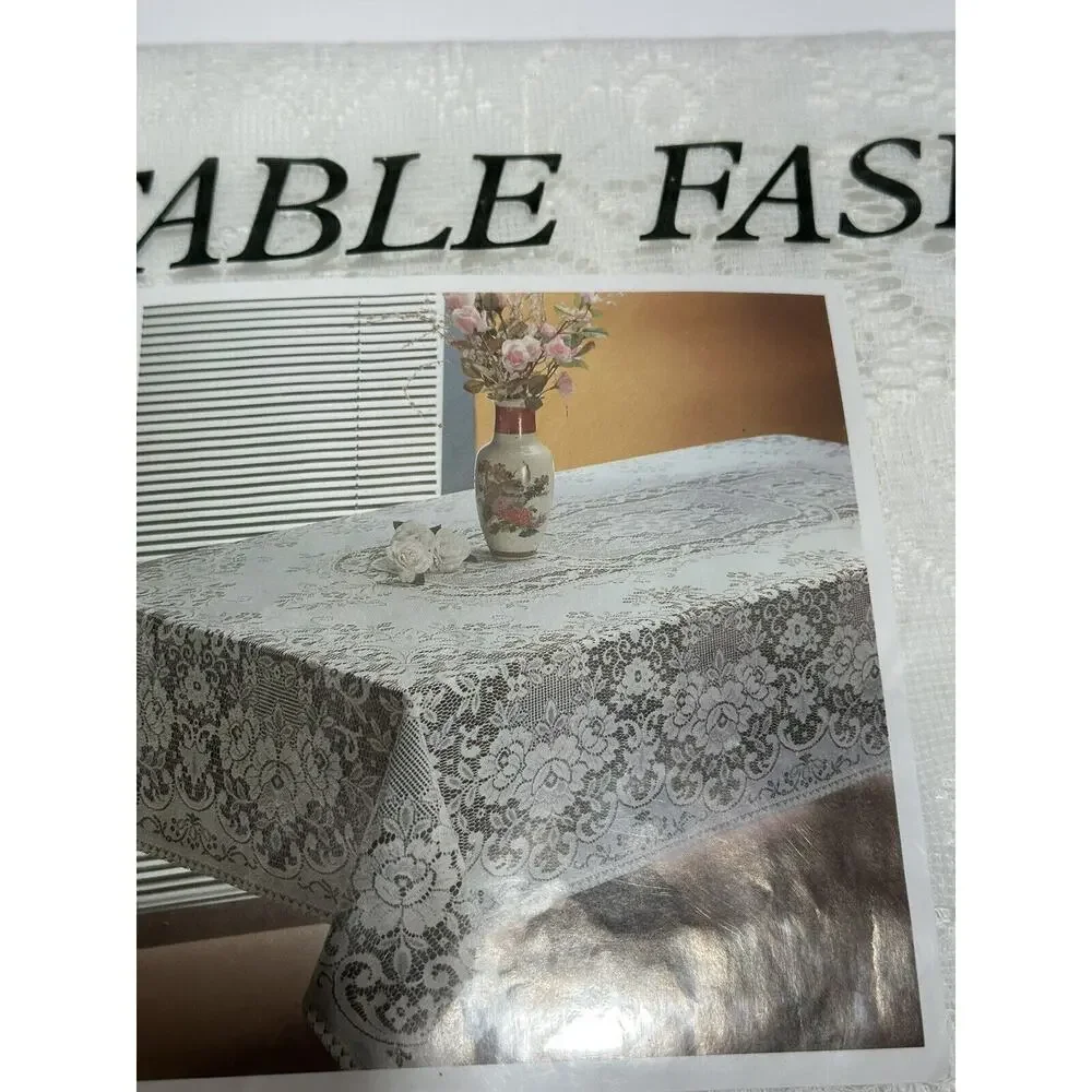Table Fashions Easy-Care Lace 60